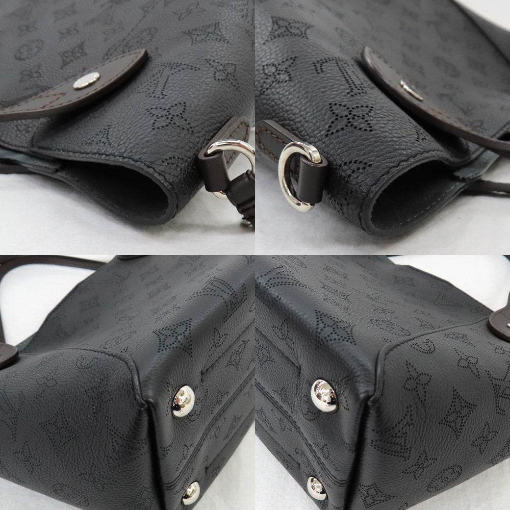 Louis Vuitton Hina PM M54350 Machina Monogram Shoulder Bag 2WAY Noir Black Silver G  Leather
