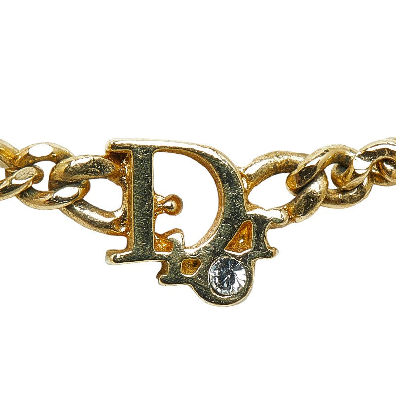 Dior CD logo motif necklace g mockie ladies Dior