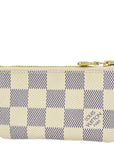 Louis Vuitton 2008 Damier Azur Pochette Cles Coin Case Wallet N62659