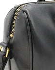 SAINT LAURENT PARIS SAINT LAURENT PARIS YSL Ibsen-Laurent Ba Handbag 2WAY Shoulder Leather Black 330958