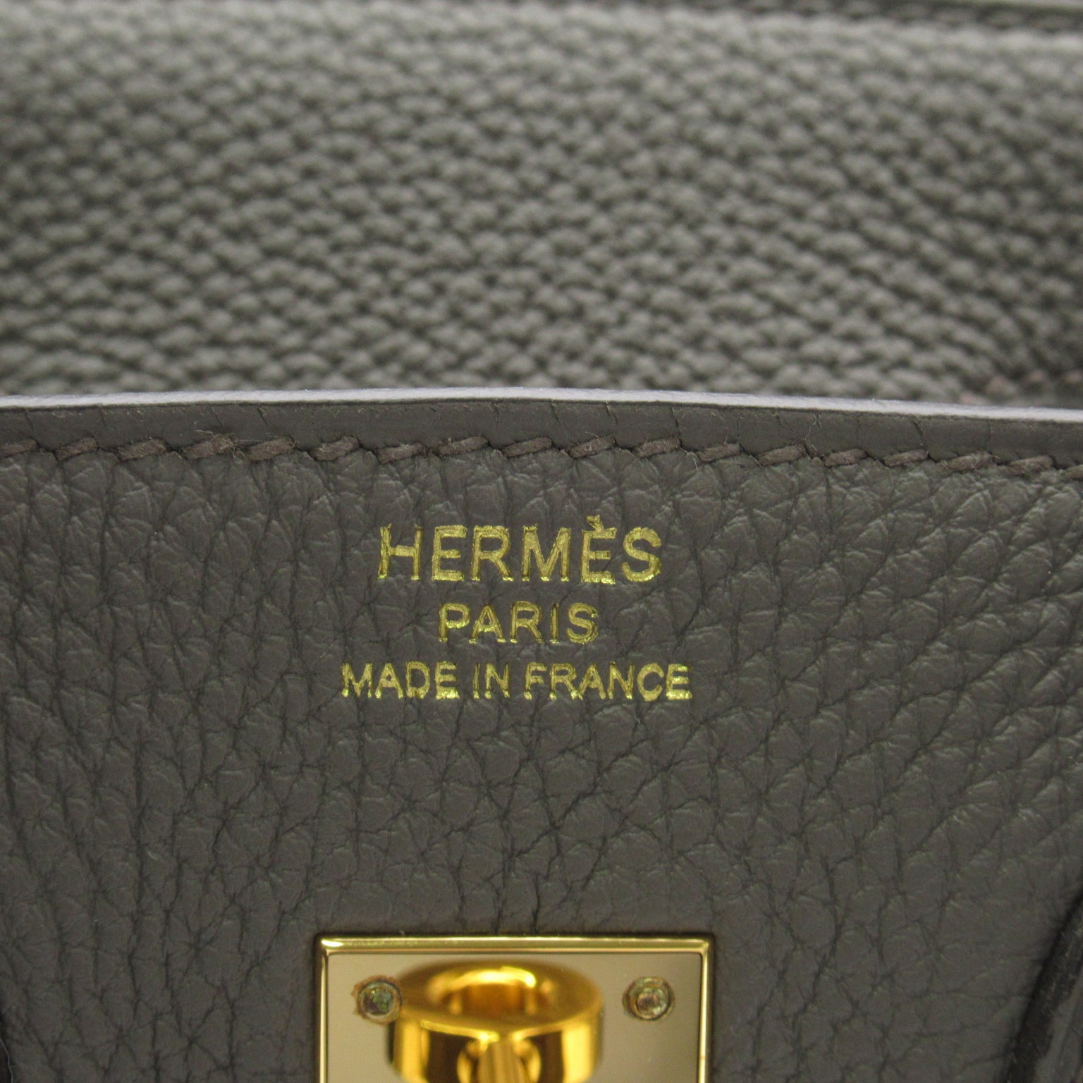 Hermes Hermes Birkin 30 Handbag Handbag Handbag TOGO LADY GREY