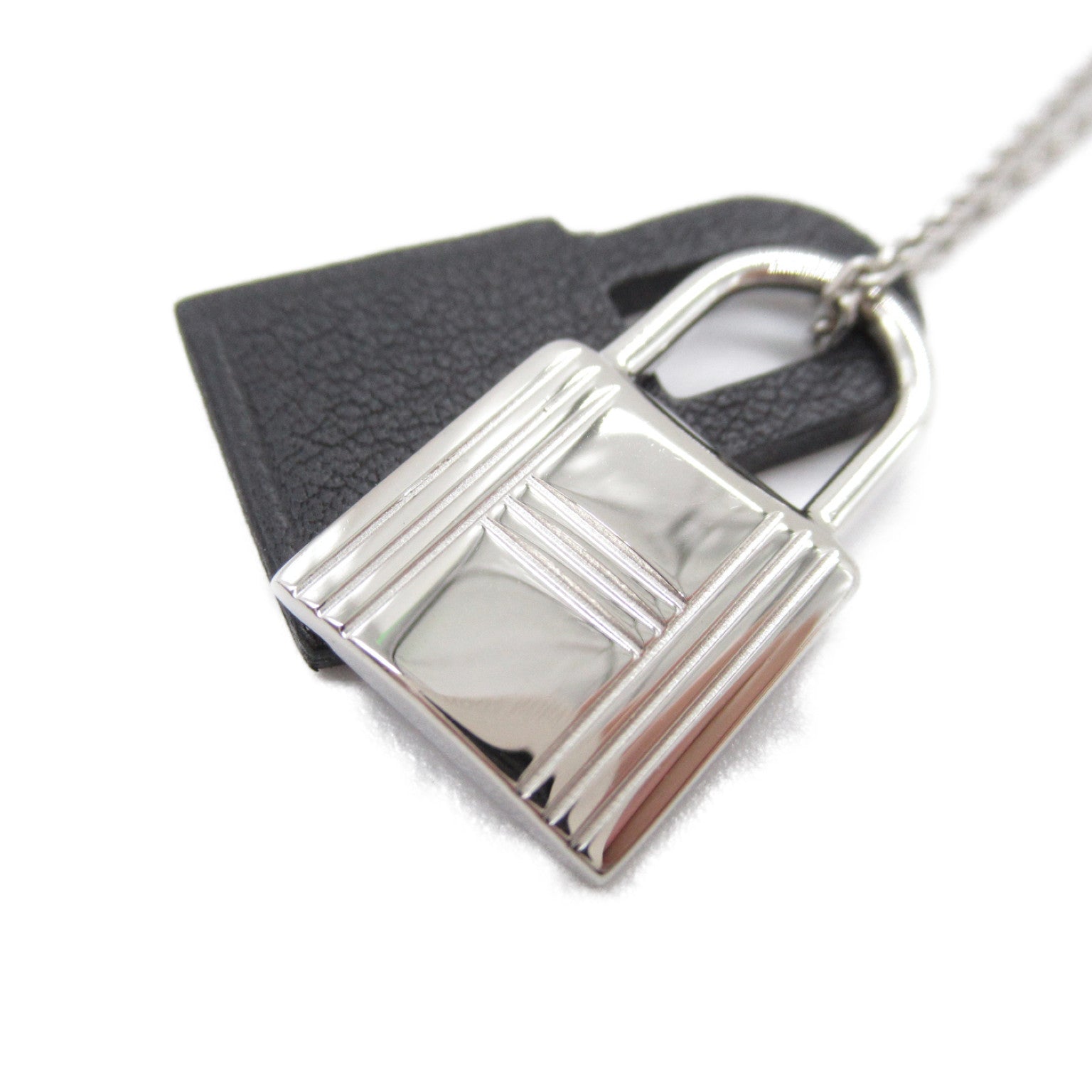 Hermes Hermes Oakley necklace necklace jewelry jewelry leather GP (Gen Mecca)  silver
