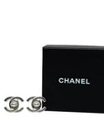 Chanel Coco Turn-Lock Earring Silver Metal  Chanel
