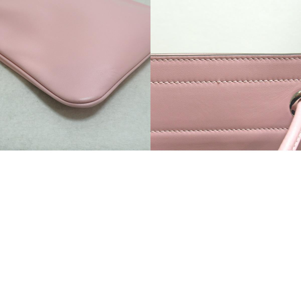 Hermes Hermes Alineumini Rose Sacca Tote Bag  Bag Leather   Pink Collection