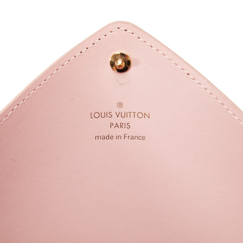 Louis Vuitton Monogram Pochette Kirigami 手拿包第二個包口袋 3 件套 M62034 棕色粉色 PVC 皮革 Louis Vuitton