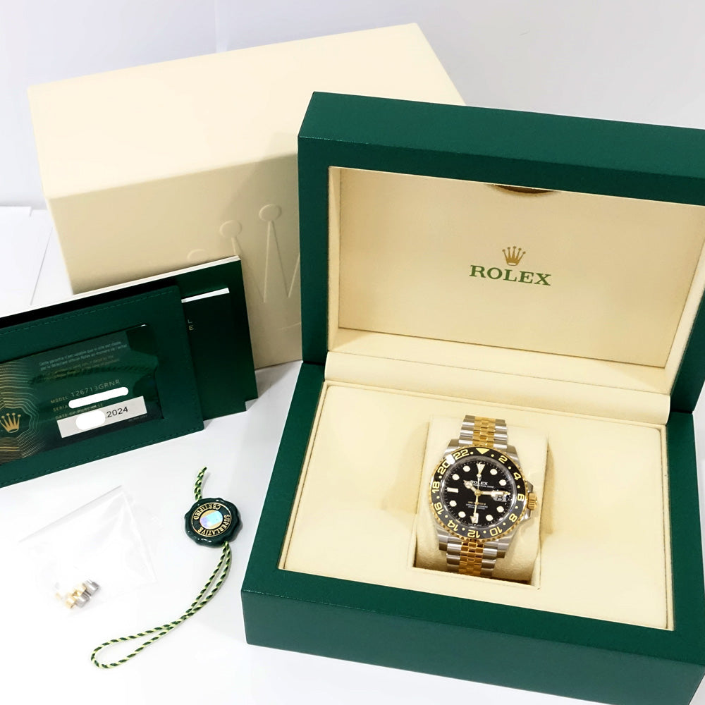 Rolex GMT Muster II 126713 GRNR Jewelry Black 2024  Watch