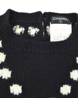 Chanel 1995 Fall necklace motif jumper 