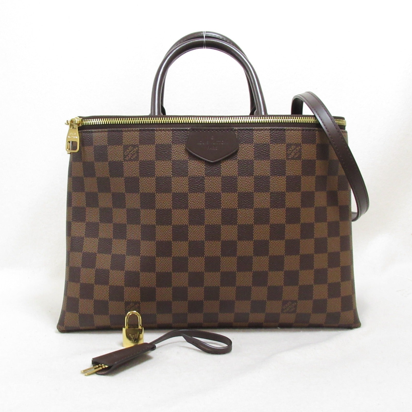 Louis Vuitton Louis Vuitton Brompton 2w Shoulder Bag 2way Shoulder Bag PVC Coated Canvas Damier  Brown N41582