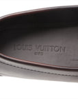 Louis Vuitton Monte Carlo 15 Years Leather Driving Shoes 8 Men Brown FA0125 LV Logo