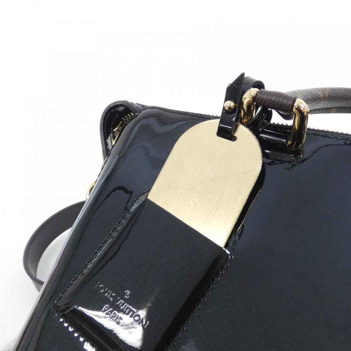Louis Vuitton Monogram Verniss Mirowar Tott Mirowar M54626 Bag