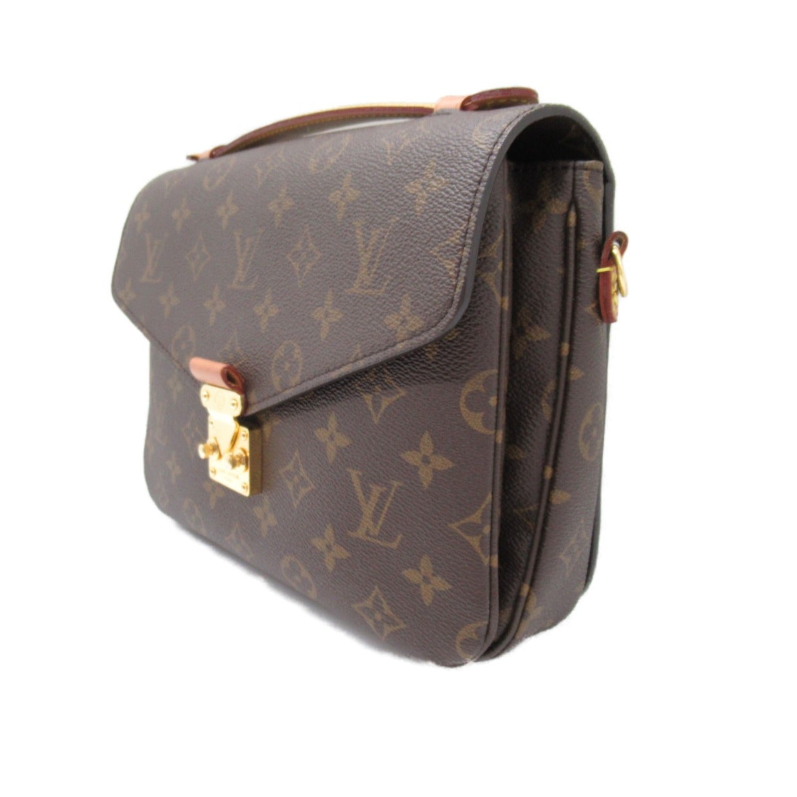 Louis Vuitton Poschet Metis MM 2w Shoulder Bag 2way Shoulder Bag PVC Coated Canvas Monogram  Brown M44875