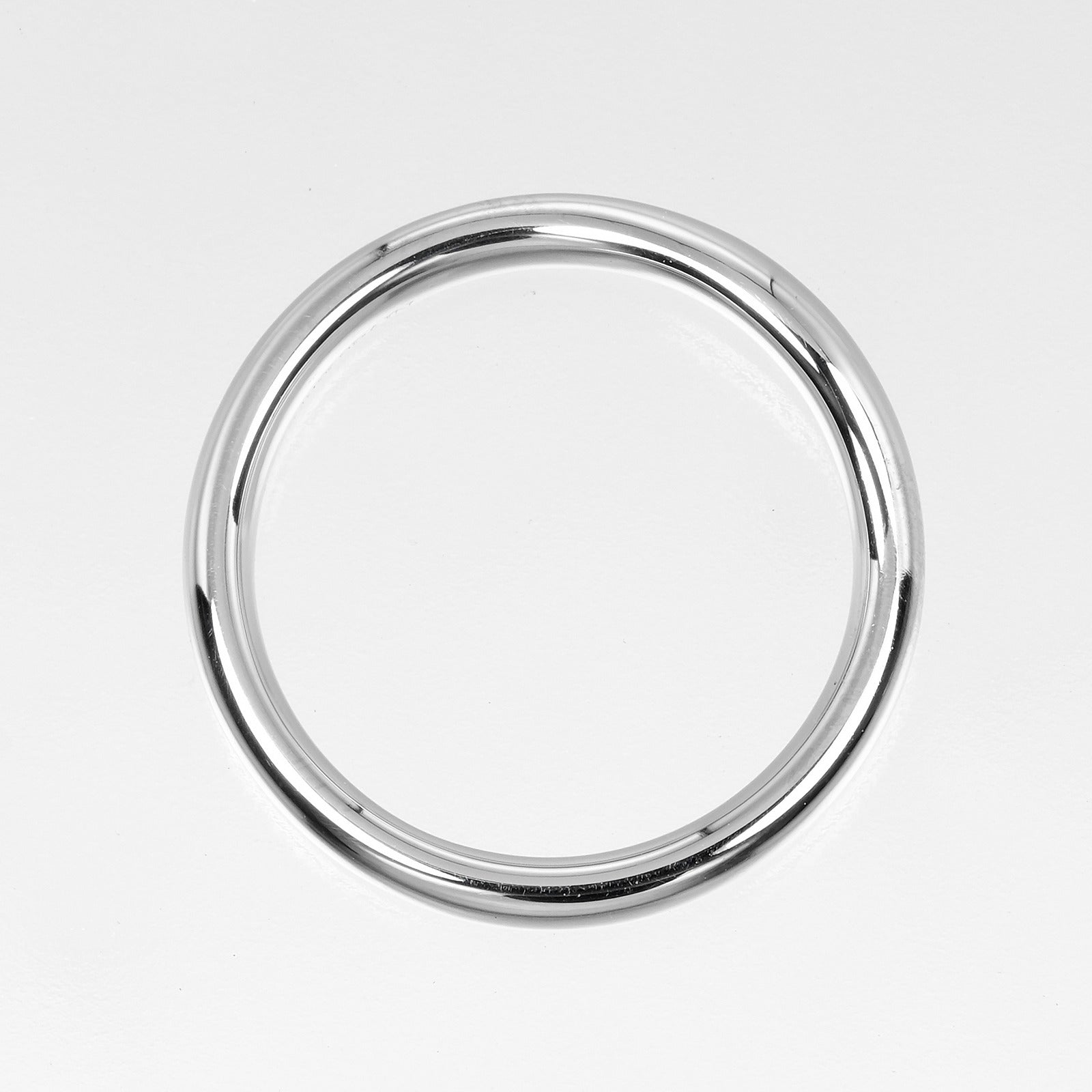 Tiffany &amp; Co Carbide Band 9th Ring 3mm Model Pt950 Platinum  5.58g  Rings