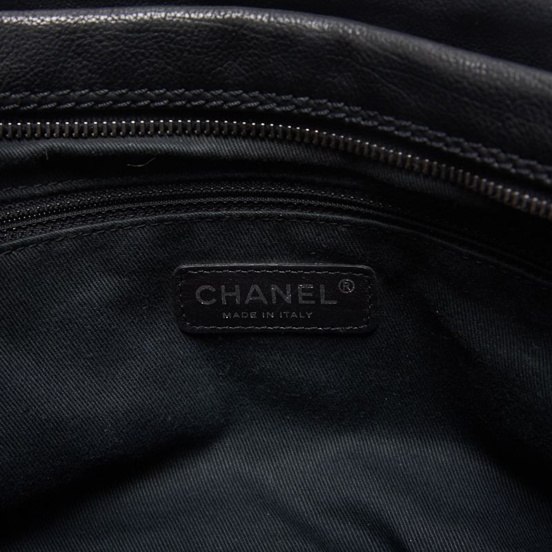 Chanel Matrasse Double Stitch Decacoco Double Chain Shoulder Leather Black (Silver G ) Shoulder Bag  【 Ship】【Free Shipping】 Free Shipping】 Free Shipping】 [Free Shipping  [Free Shipping] [Free Shipping] [Free Shipping] [Free Shipping]