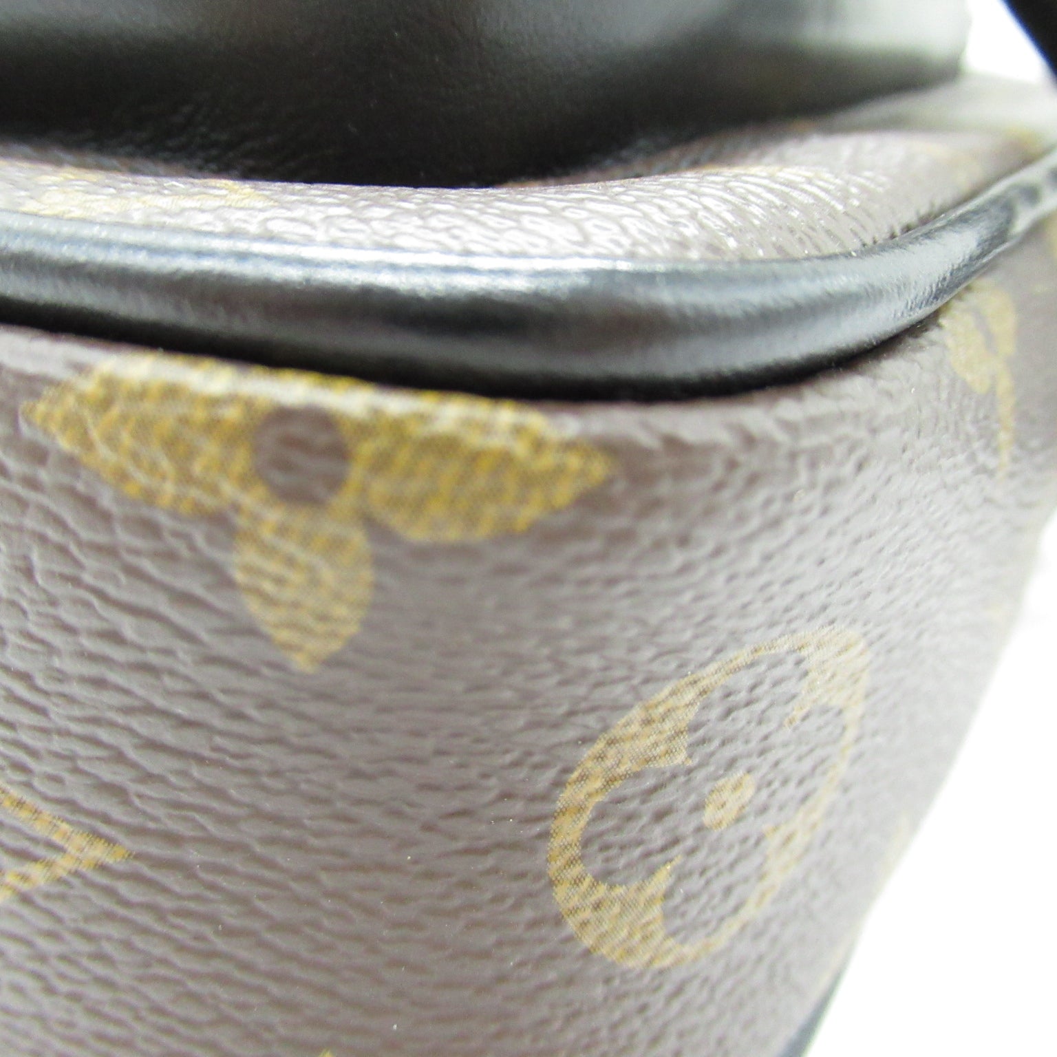 Louis Vuitton Christophers Wearable Wallet Shoulder Bag PVC Coated Canvas Monogram Macasters   Brown M69404