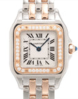 Cartier Panthéon du Cartier W3PN0006 SSPG QZ Silver Character Disk Too Much 2 Ds