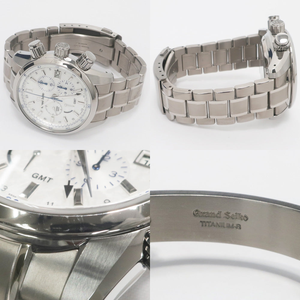 Grand Seiko SBGC247 Schabrah Chronograph GMT 15th Anniversary Commemoration 700 Limited Titanium Supreme Drive Automatic