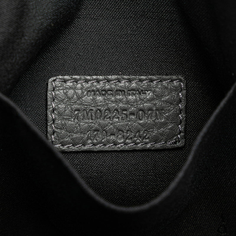 Fendi Selleria Backpack Clutch 7M0225 Gr Leather  Fendi