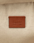 Gucci GG Canvas LA Angels Patch Body Bag Rucksack 536842 Brick Red Beige Canvas  Gucci Gucci] Gucci
