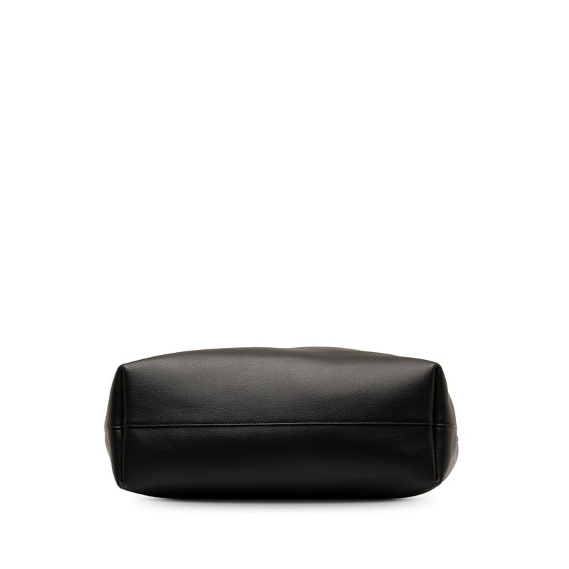 Sun-Laurent Sack ping bag 394195 black leather ladies saint laurent