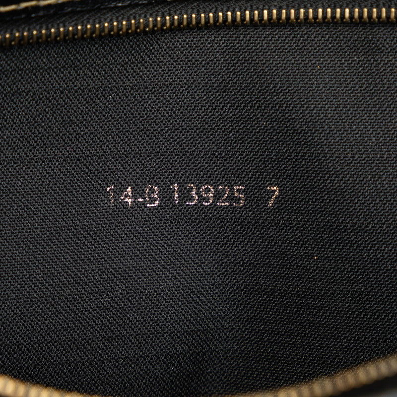 Fendi Pekan 單肩包 13925 棕色黑色 PVC 皮革 Fendi