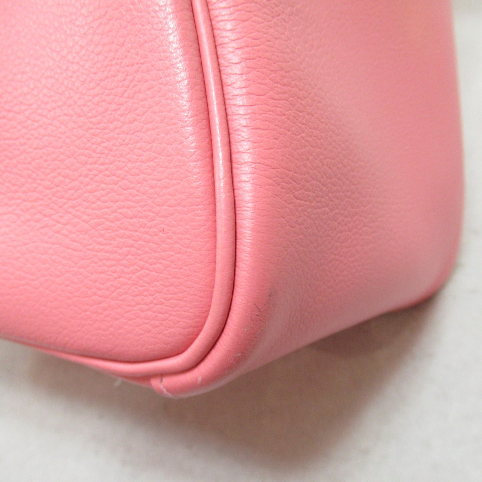 Hermes Lindy 30 Shoulder Bag Shoulder Bag Leather Evergreen  Pink Collection