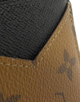 Louis Vuitton Monogram Reversee Porte Jaeger Le Coultre Rome M81912 Coin & Card Case