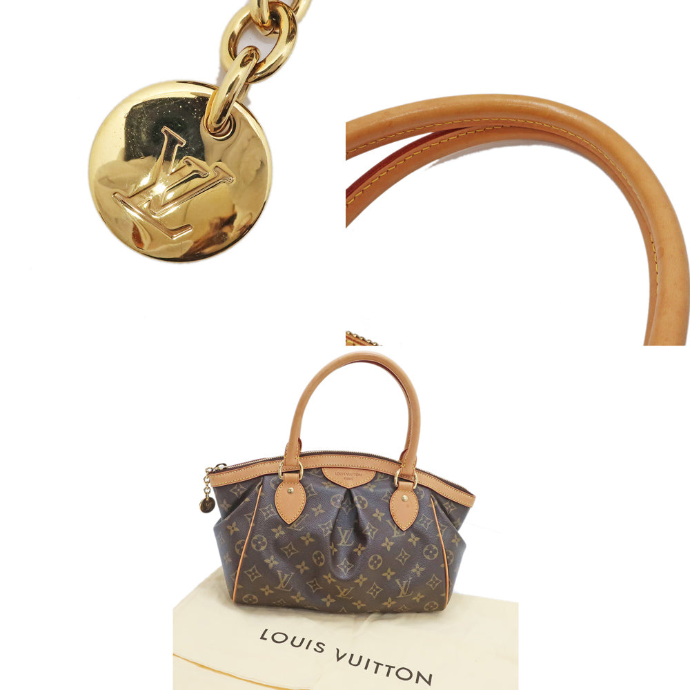 Louis Vuitton Monogram Tivoli PM Handbag M40143 Brown Geyser
