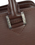 Louis Vuitton 2001 Epi Brown Pont Neuf Handbag M5205D