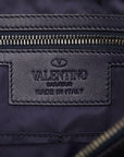 Valentino  Backpack Navy Yellow Multicolor Nylon Leather  Valentino
