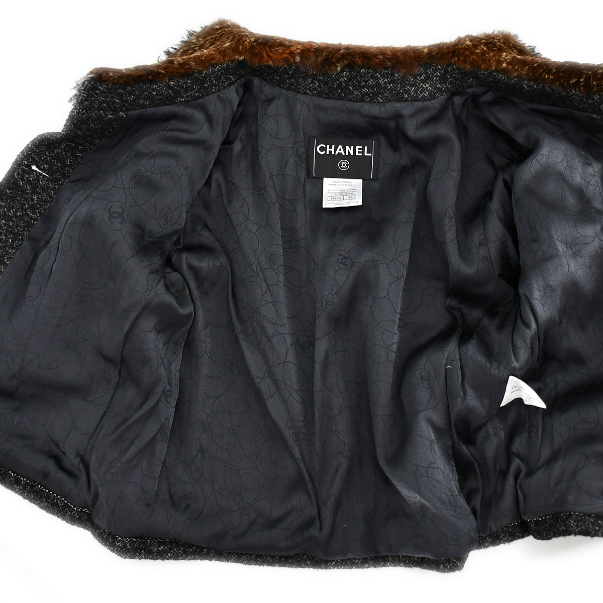 Chanel Jacket Dark Gray 05A 