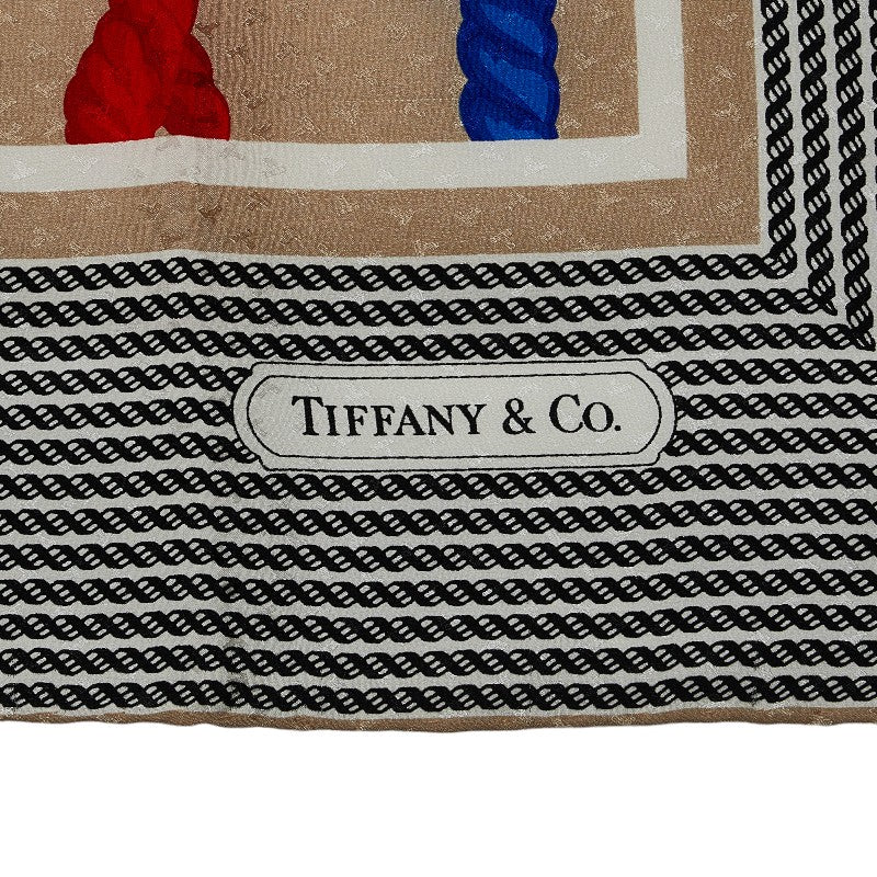 Tiffany Rope SCalf Blue Red Beige Silk  Tiffany &amp; Co