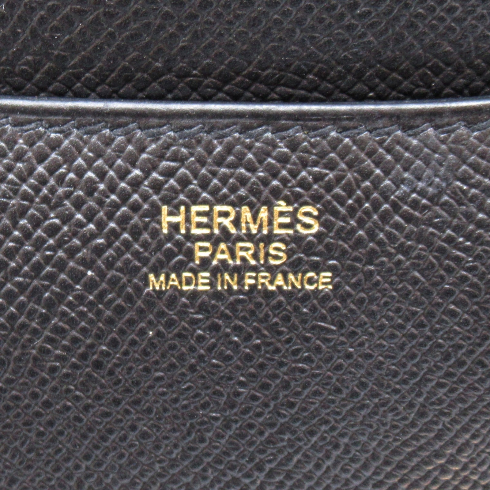 Hermes Hermes Constance 24 Black Shoulder Bag Shoulder Bag Leather Epsom  Black