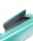 Bulgari Selfie Leather Wallet Green