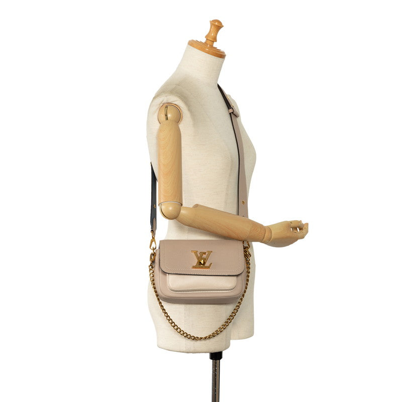 Louis Vuitton Locky Tender Handbag Shoulder Bag 2WAY M58554 Grey Beige Leather  Louis Vuitton