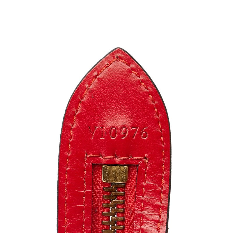 Louis Vuitton Epi Sandjack Handbag M52277 Castilian Red Leather  Louis Vuitton