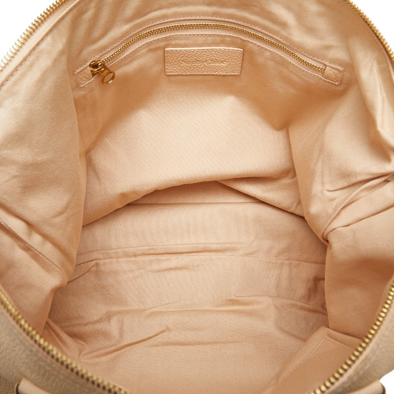 2WAY Beige Leather  SEE BY CHLOE