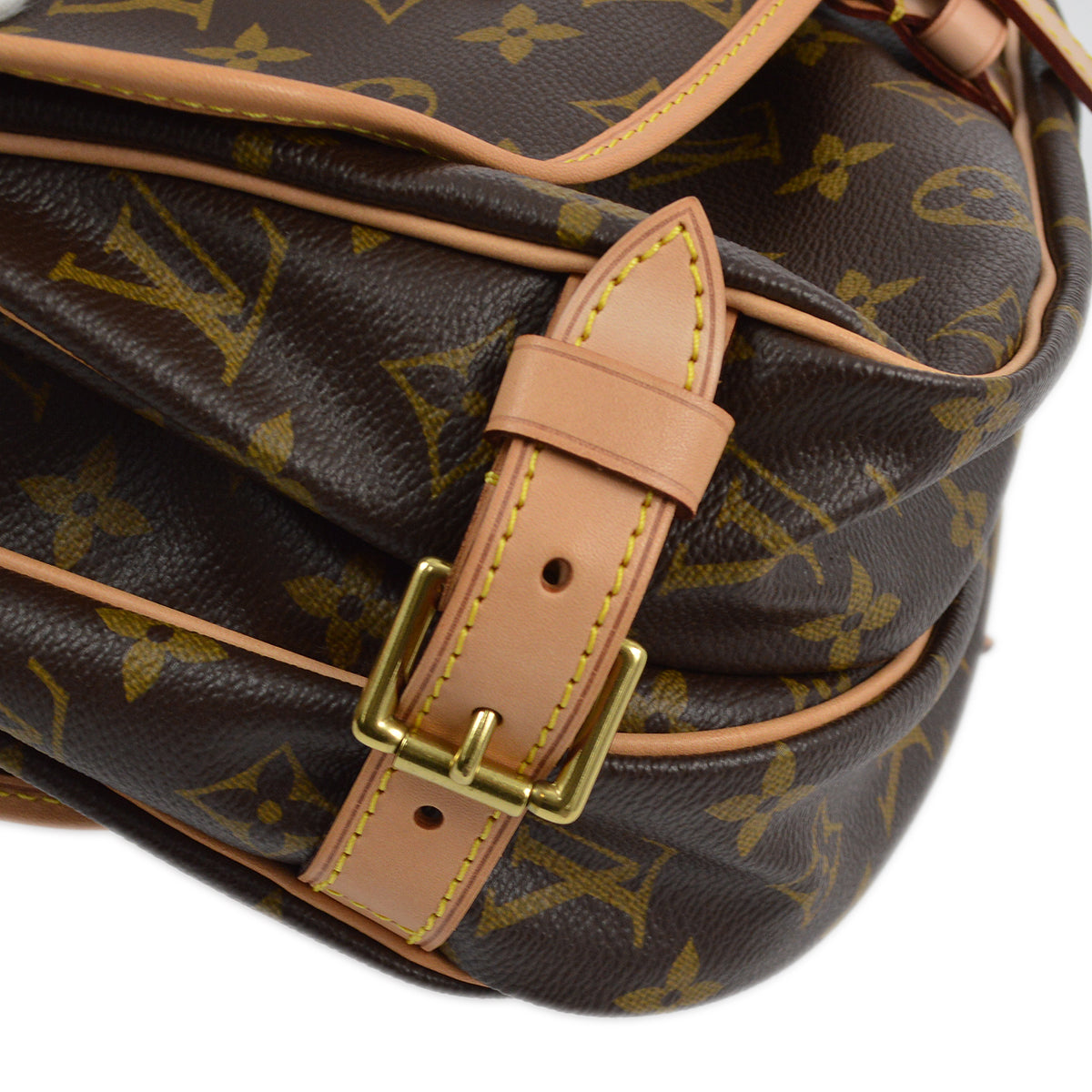 Louis Vuitton 2012 Monogram Saumur 30 Messenger Shoulder Bag M42256