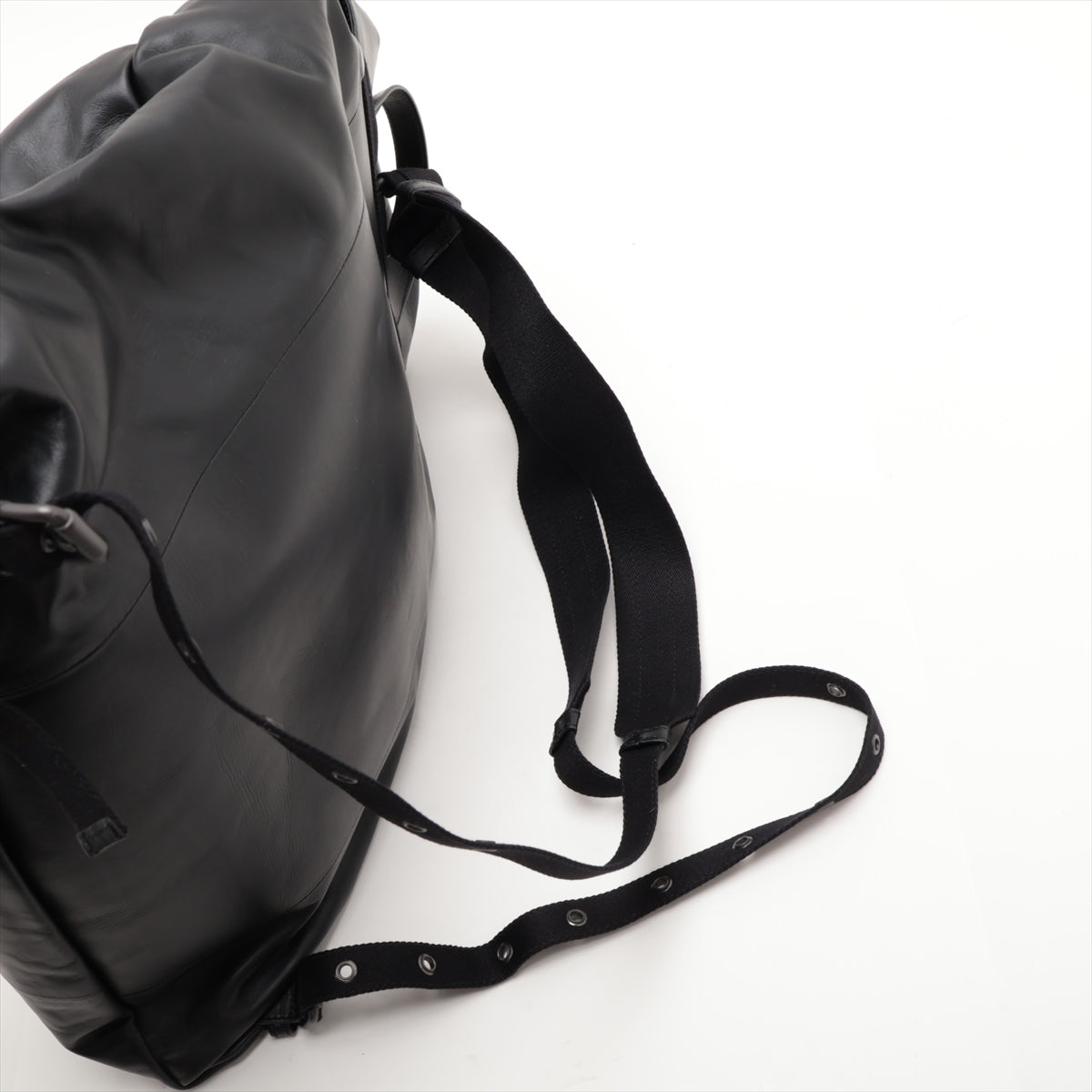 Bottega Veneta Intrecciato Leder Backpack/Rucksack Black Rucksack