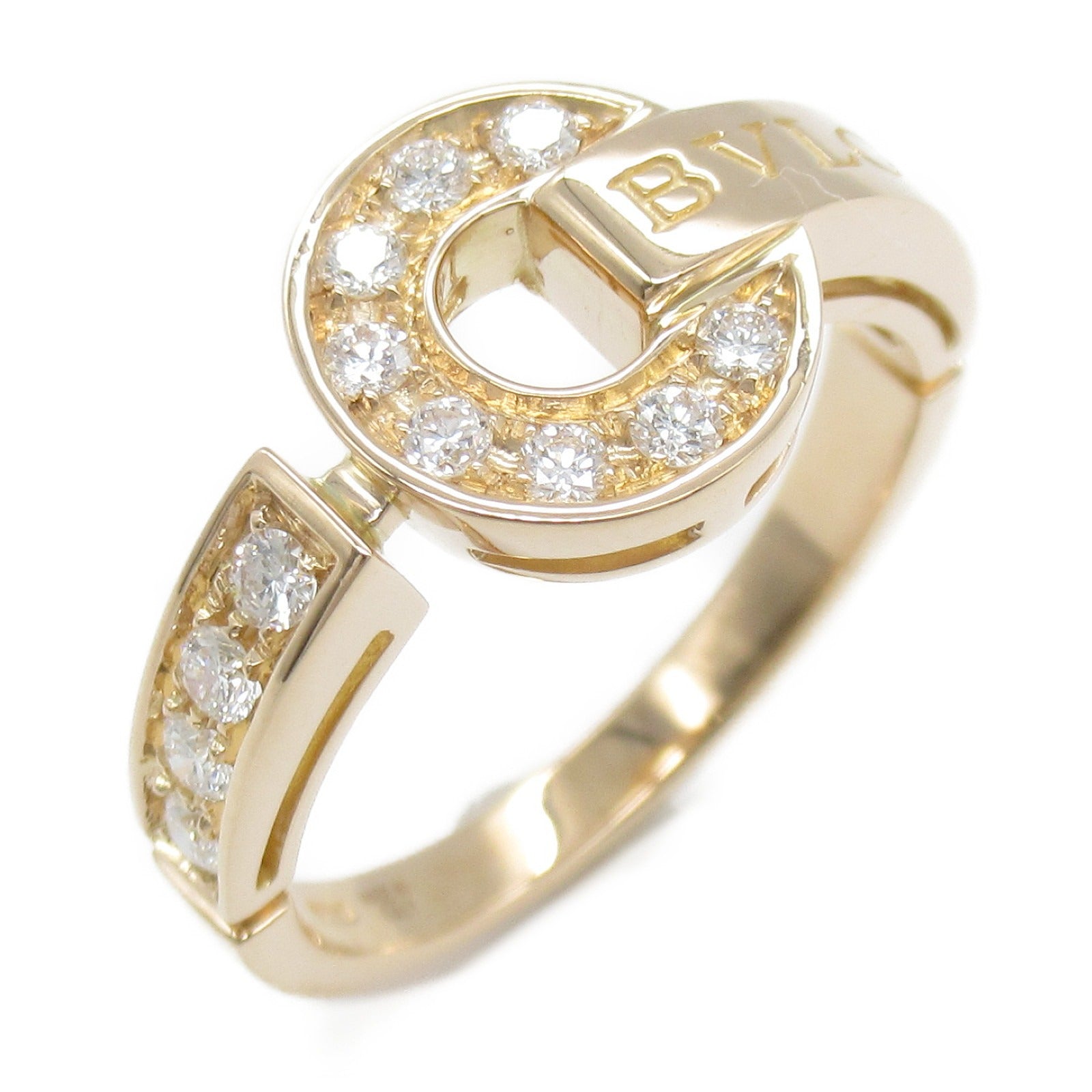 Bulgari BVLGARI n Ring Ring Ring Ring Jewelry K18PG (Pink G) Diamond  Cleaner