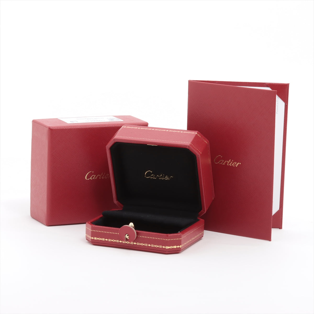 Cartier Trinity Stud_Earrings 750 (YG  PG × WG) 4.6g CRB8017100