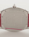 Cartier TOUCH WA501009 WG  Leather  Silver  ,