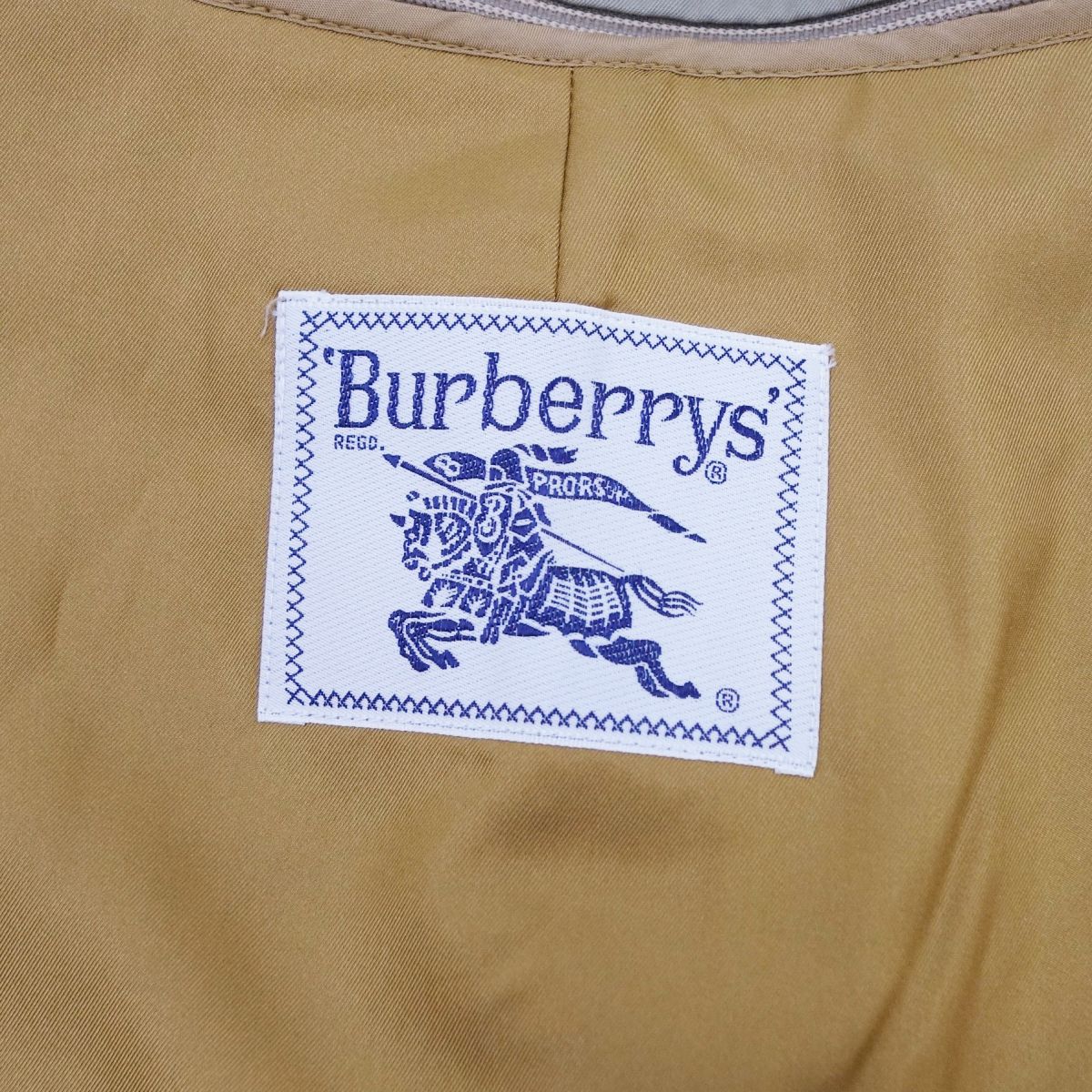 Vint Burberry s Coat Stinker Coat Balmacorn Coat  Liner Out 7AB2 (equivalent to S) Beige  Equivalent to S EVA