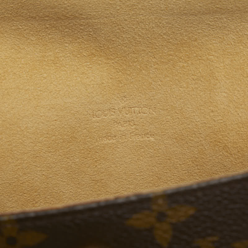 Louis Vuitton Monogram Pochette 佛羅倫薩 XS 身體包 M51855 棕色 PVC 皮革 Louis Vuitton