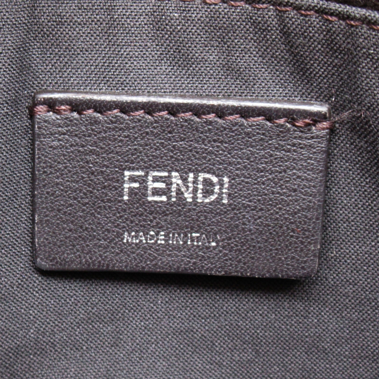 Fendi Fendi Byzaw Shoulder Bag Shoulder Bag Leather  White Off White