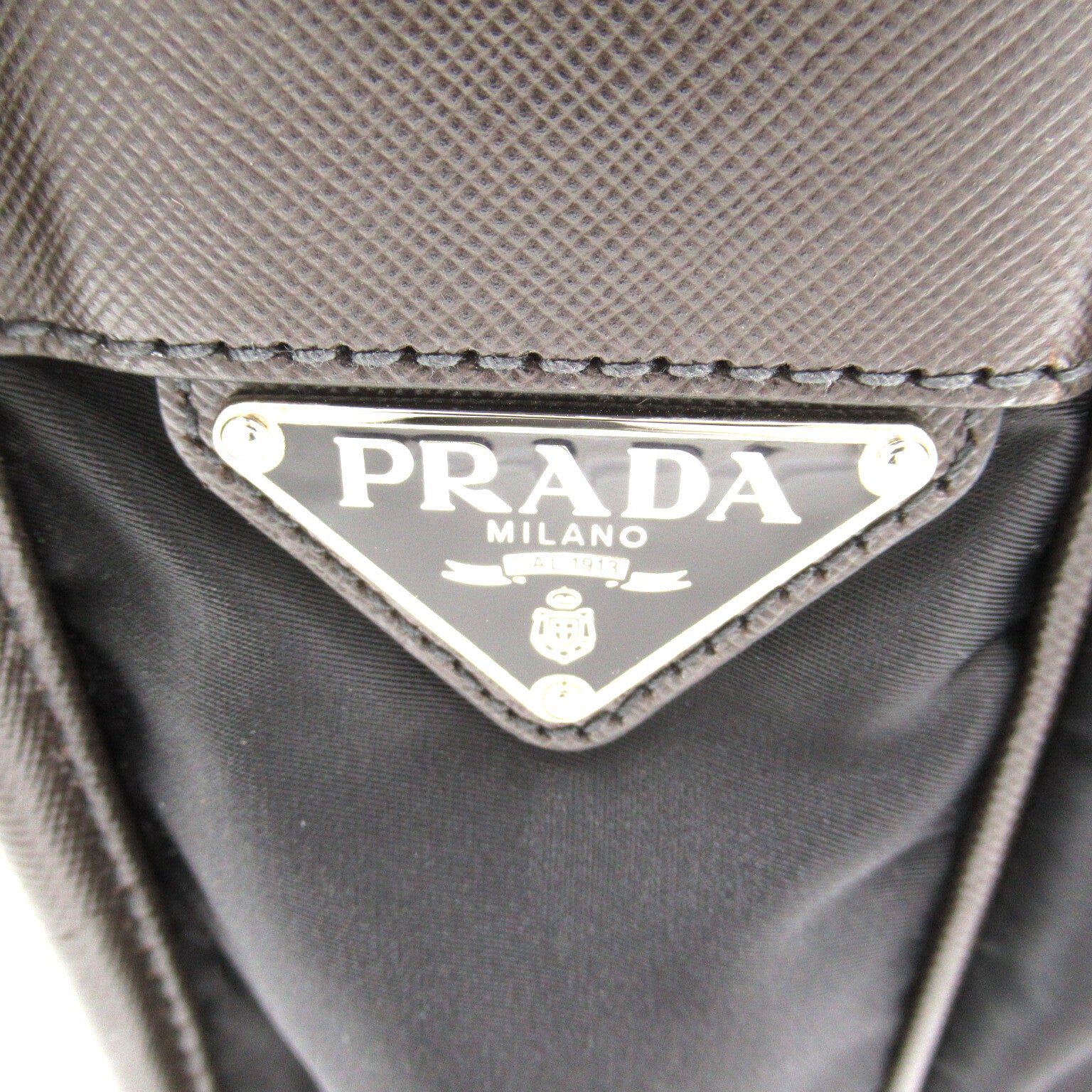 Prada Shoulder Bag Nylon  Women's Black