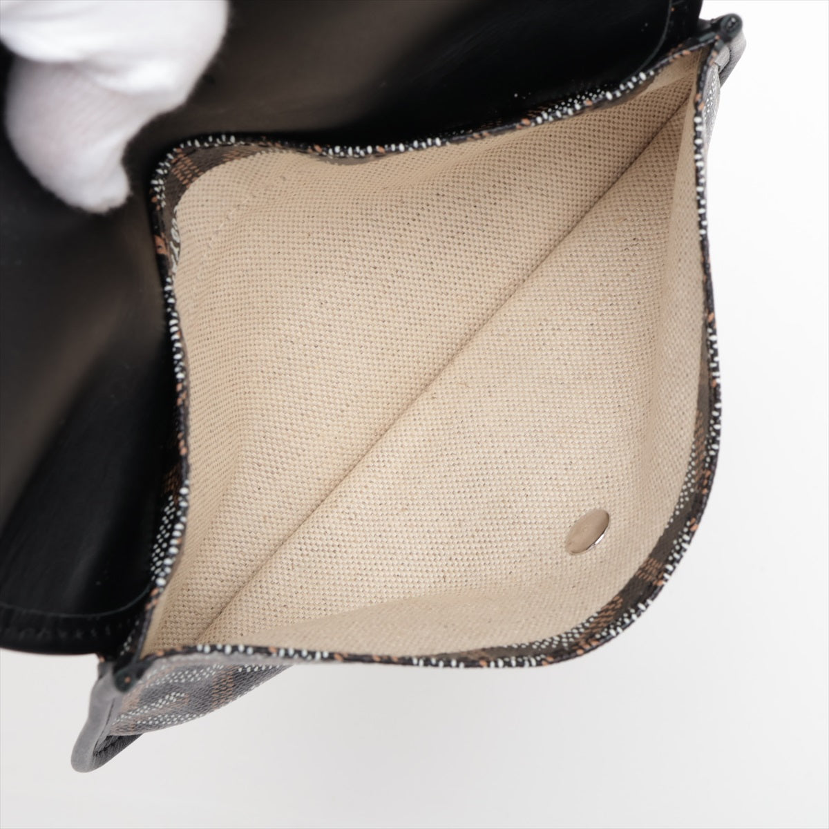 Goyar Sun-Lype PM PVC Leather  Bag Black