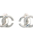 Chanel Earrings Clip-On Silver 01A