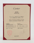 Cartier Diamond Ring 750 (WG) 5.5g 0.23 E VVS2 VG NONE 49 GIA 2000