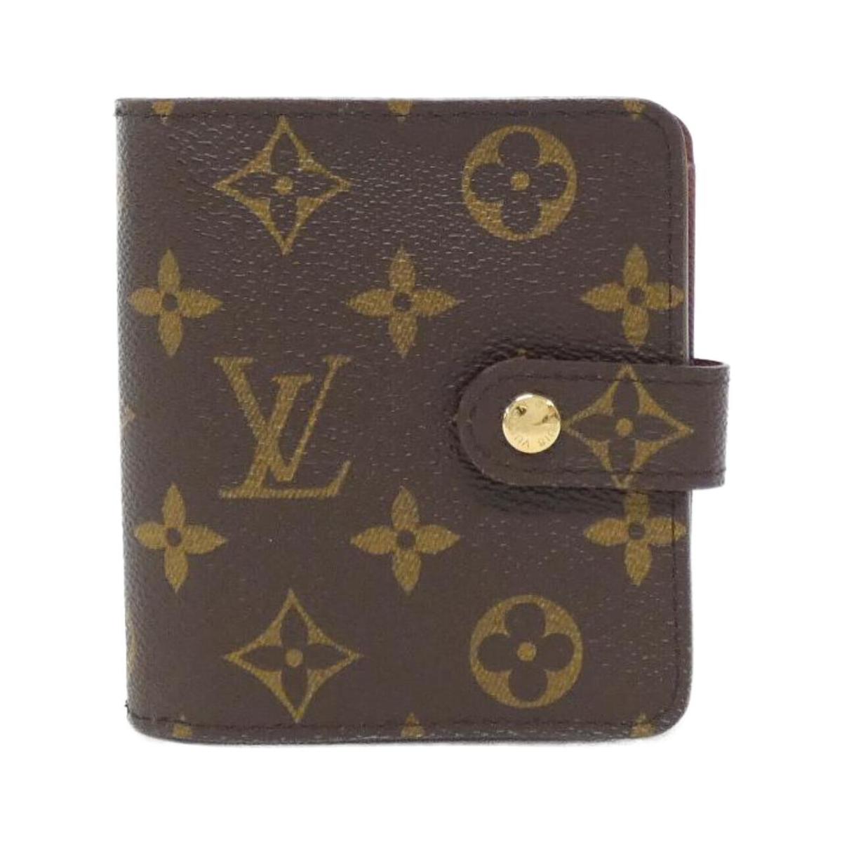 Louis Vuitton Monogram Compact Zip M61667 Wallet