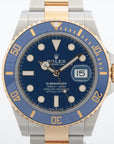 Rolex Submariner 126613LB SSYG AT Blue